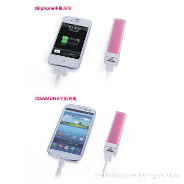 lipstick mobile power 2600mah